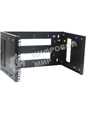 Аксессуар ЦМО! Кронштейн настенный 3U, регулируемая глубина 300-450 мм, черный КНО-М-3U-9005