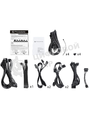 Блок питания Thermaltake Smart BM2 RTL (PS-SPD-0650MNFABE-1), 650Вт, 80 Plus Bronze, модульный, черный