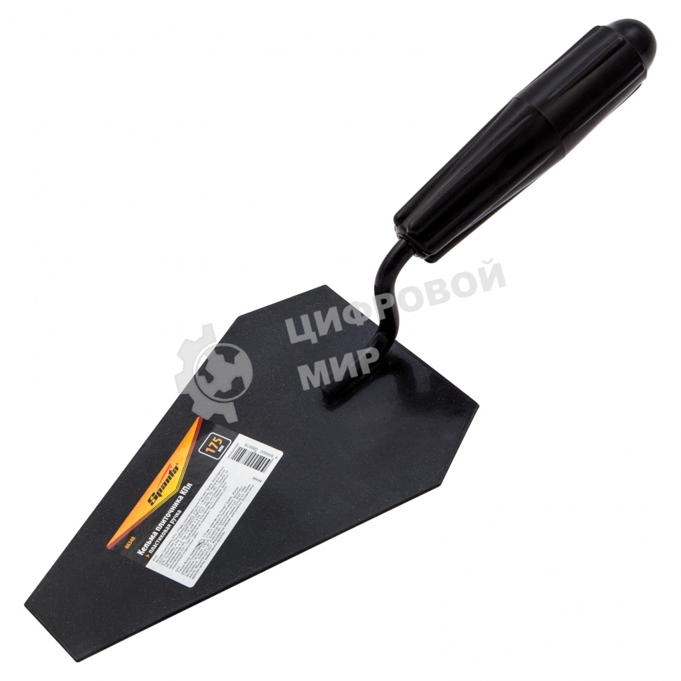 Кельма плиточника Sparta КПл, 175 мм, пластиковая ручка