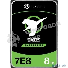 Жесткий диск Seagate HDD SAS 8Tb Exos 12Gb/s 7200rpm 256Mb 1 year warranty (replacement ST8000NM001A)