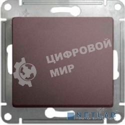 Переключатель перекрестный, сх.7,10AX SE Glossa Платина