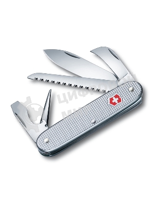 Нож перочинный Victorinox Pioneer 0.8150.26 93мм 7 функций алюминиевая рукоять серебристый