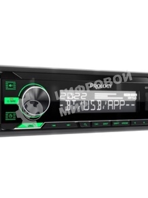 Автомагнитола Prology GT-160, 1 DIN, Bluetooth, USB Type-A, AUX, пульт ДУ