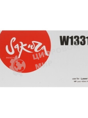 Картридж лазерный Sakura W1331X (HP 331X) для HP Laser 408dn, MFP 432fdn, черный, 15000 к.