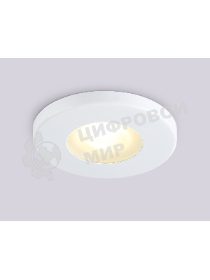 Светильник Ambrella light TN1180 WH белый IP44 GU5.3 D85*34