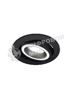 Комплект встраиваемого поворотного светильника Ambrella light XC7652080 SBK/FR черный песок/белый матовый MR16 GU5.3 (C7652, N7111)
