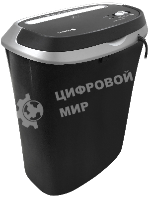 Шредер ГЕЛЕОС УМ30-4, DIN P-4 (4 ур-нь секр.), фрагмент 3,8х35мм, 15-17 (70г/м2), CD/пл.карты/скрепки/скобы, 30 литров