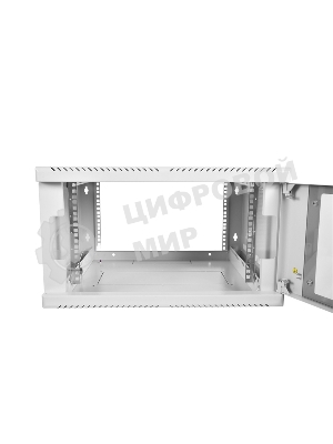 Шкаф телеком. настен, 6U, 600x650 дверь стекло (ШРН-6.650) (1 коробка)