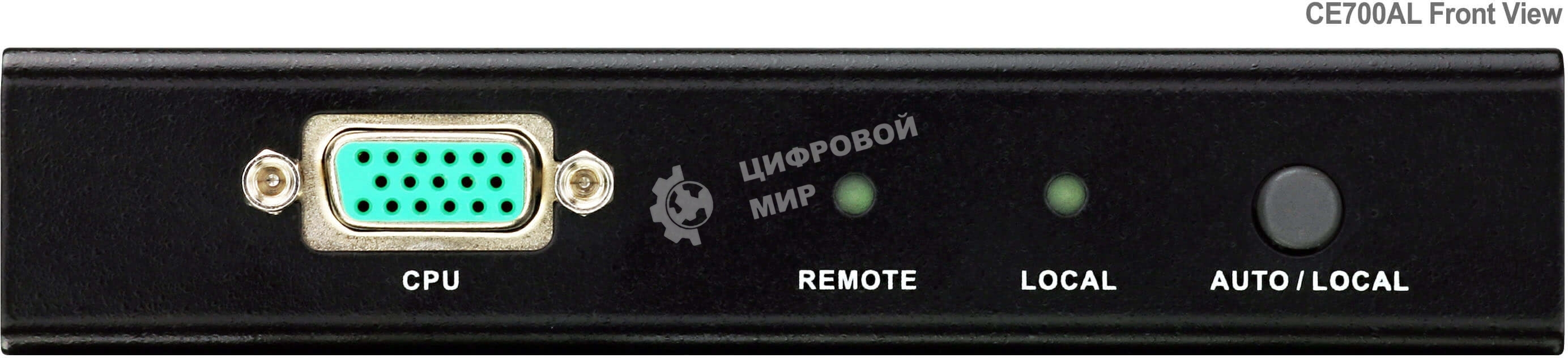 Переключатель ATEN CE700A-D(AT-G) Удлинитель, SVGA+KBD+MOUSE USB ATEN, 150 метр., HD-DB15+USB A-тип, Female, c KVM-шнуром USB 1.8м, Б.П. 220> 5.3V