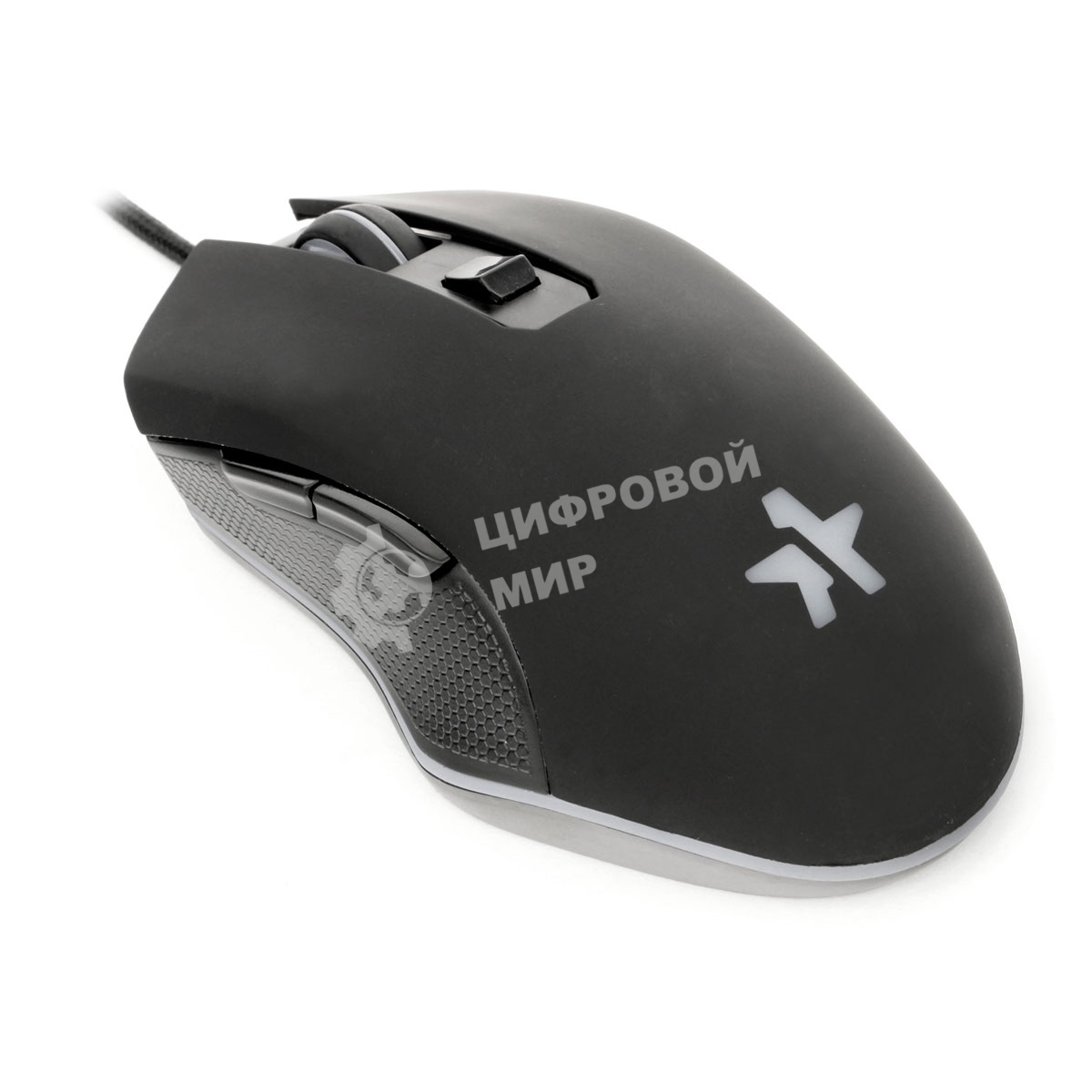 Мышь проводная Гарнизон GM-780G черный, 2400 dpi, USB, кнопки - 6