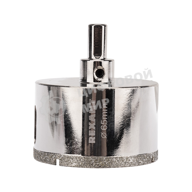 Коронка алмазная Kranz 65 мм с центровочным сверлом