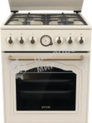 Плита газовая Gorenje GGI5BCLI бежевый, конфорок 4 газовых, духовка 67 л, 50 см x 85 см x 59.4 см