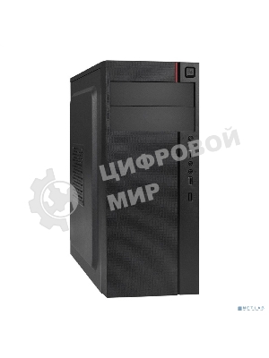 Компьютерный корпус Miditower ExeGate AA-440-AA450 (ATX, AA450 8 см, 2*USB, аудио)