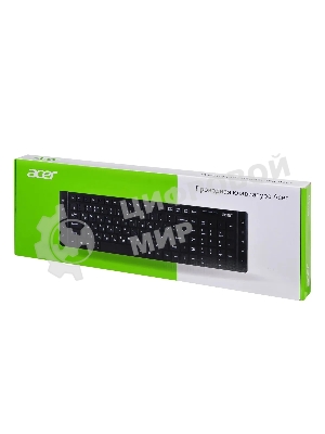 Клавиатура проводная Acer OKW010 ZL.KBDEE.002, USB, черный