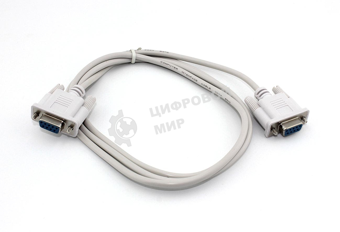 Кабель с разъемами DB9 мама-мама 1,5 м