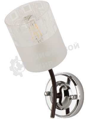 Светильник Hiper E27х1х60Вт черный/Хром H010-1