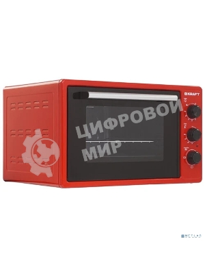 Мини-печь KRAFT KN-MO 3900 FR красный
