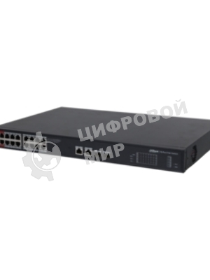 Коммутатор Dahua DH-PFS3220-16GT-240, 16×1 Гбит/с + 2×1 Гбит/с SFP, неуправляемый