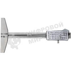 Штангенглубиномер нониусный RGK SCG-100 черный пластиковый футляр (756945)
