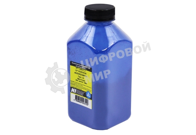 Тонер Hi-Black для HP CLJ CP3525/3530/4025/4525/M551, Тип 1.0, C, 140 г, банка