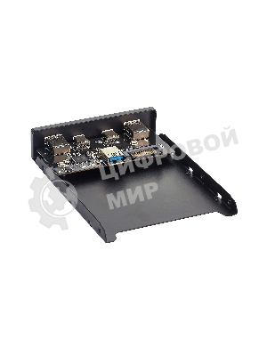 Планка USB на переднюю панель ExeGate U3H-619, 3,5