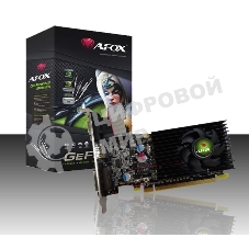 Видеокарта AFOX AF210-1024D2LG2 GEFORCE G210 1Gb DDR2 64BIT DVI HDMI VGA LP HEATSINK RETAIL PACK