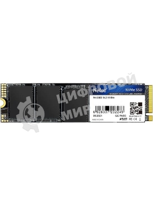 Накопитель SSD Netac NV2000, 512Gb, PCIe 3.0 x4, M.2 2280, NVMe, R/W 2500/1950