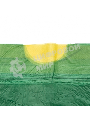 Пакеты для мусора с завязками Home Palisad 35 л x 15 шт. зеленые