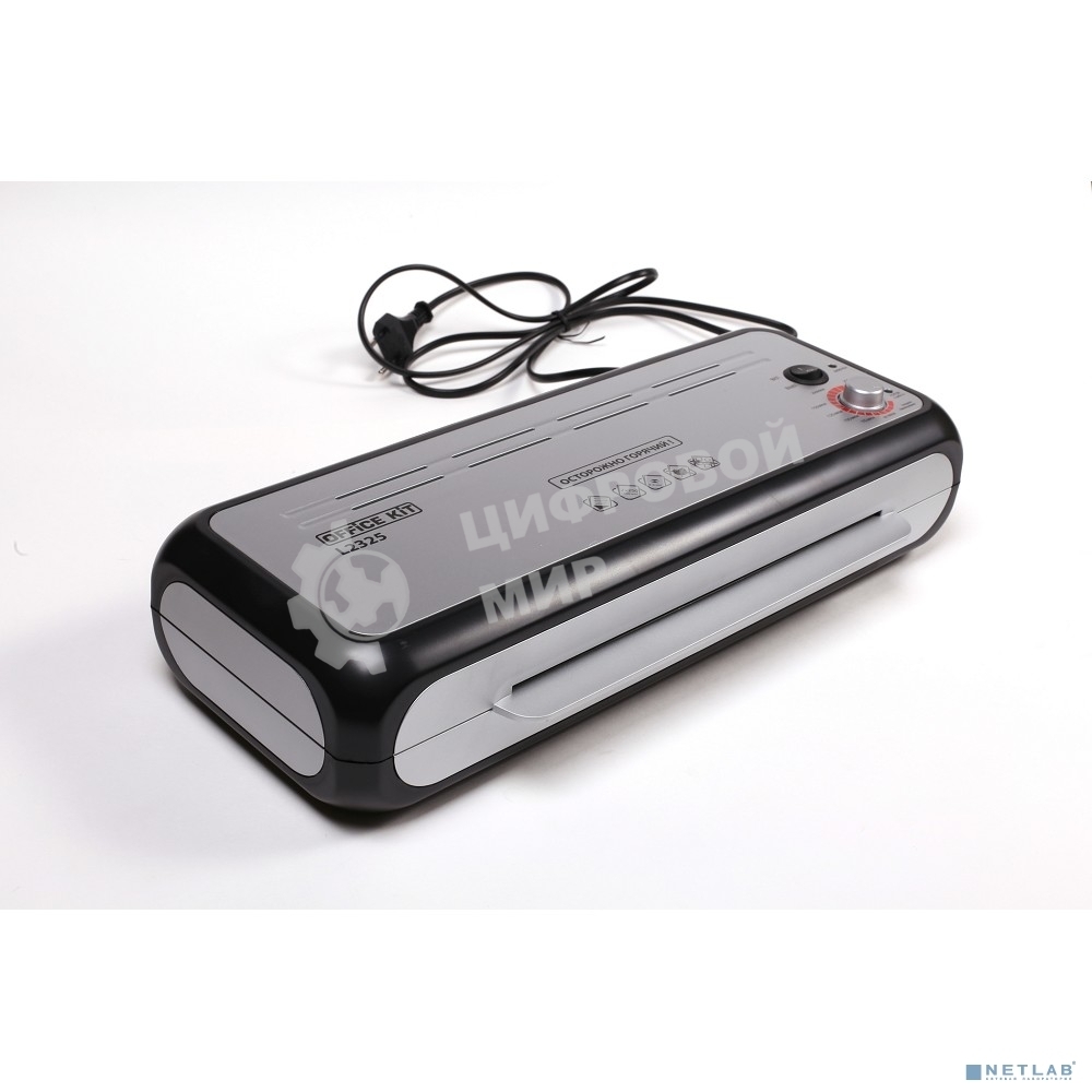 Ламинатор Office Kit L2325 A4 (60-250мкм) 37.5 см/мин (4вал.) хол.лам. лам.фото