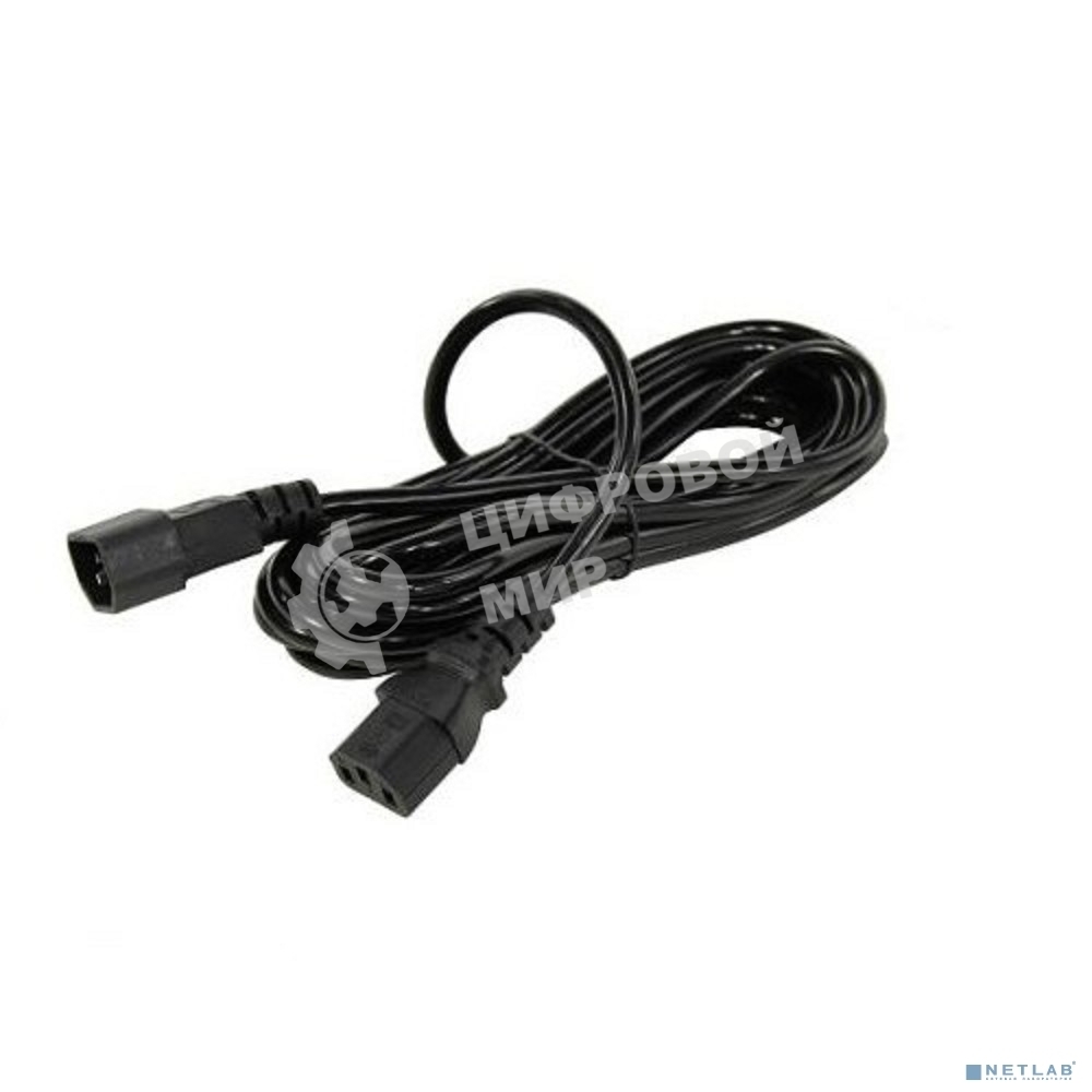 Кабель питания 5bites PC107-50A IEC-320-C13/IEC-320-C14/220V/3G*0.75мм/5м