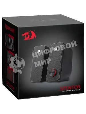 Акустическая система 2.0 Defender Stentor черный, 6 Вт, питание от USB