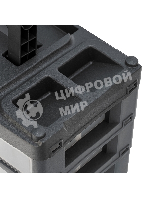 Органайзер Stels для хранения с выдвижными лотками 310х150х260мм, 4 секции, пластик