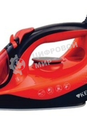 Утюг Kelli KL-1648 красный керамическое покрытие