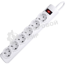 Сетевой фильтр Defender DFS 153 3 м, белый, 6 розеток