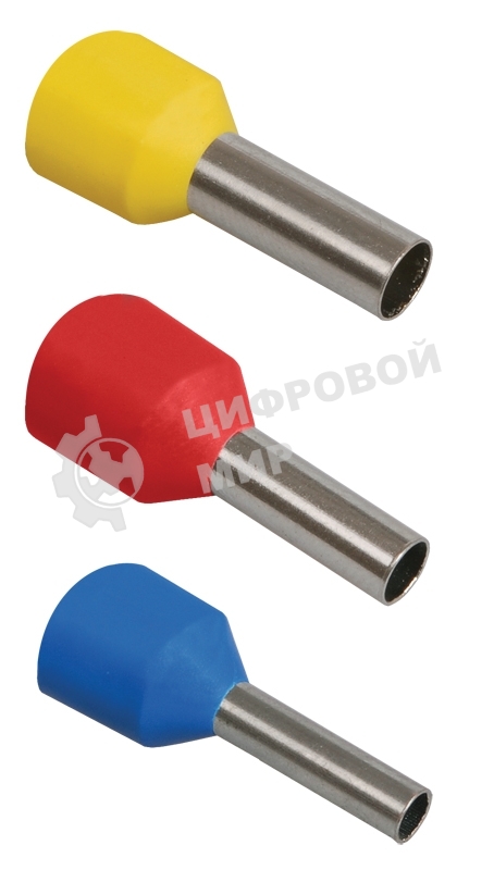 Наконечник-гильза изол. Е7508 (уп. 100 шт) ИЭК UGN10-C75-02-08