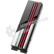 Накопитель SSD Netac NV7000, 1Tb, M.2 2280, PCIe 4.0 x4, NVMe, R/W 7200/5500, с радиатором
