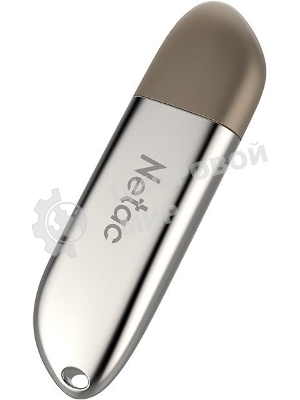 Флешка USB Netac U352 128Gb <NT03U352N-128G-20PN>, USB 2.0, с колпачком, металлическая