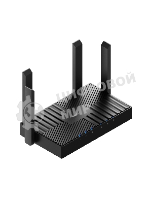 Роутер Cudy WR3000 AX3000 10/100BASE-TX/Wi-Fi черный