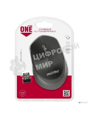 Мышь беспроводная Smartbuy ONE 333AG-K черная SBM-333AG-K