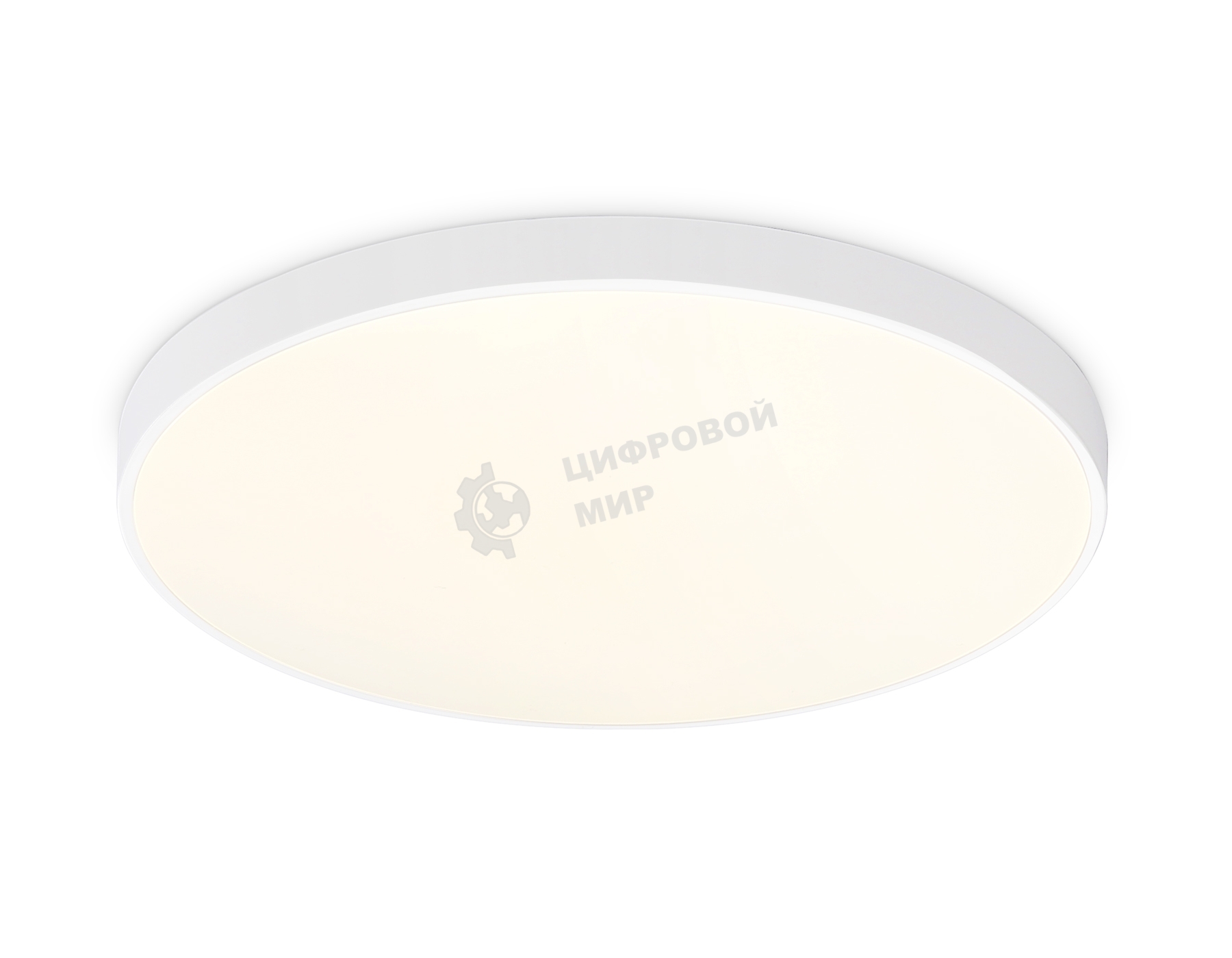 Потолочный светодиодный светильник Ambrella light FZ1220 WH белый IP44 13W 4200K D232*50 (Без ПДУ)