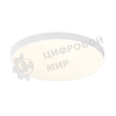 Потолочный светодиодный светильник Ambrella light FZ1220 WH белый IP44 13W 4200K D232*50 (Без ПДУ)