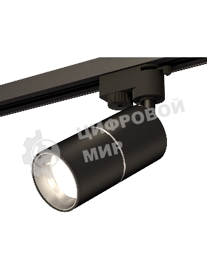 Светильник Ambrella light XT6302001 SBK/PSL черный песок/серебро полированное MR16 GU5.3 (A2521, C6302, A2060,  C6302, N6112)