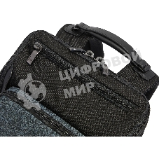 Рюкзак мужской Piquadro Oberon CA7278W150/BLUS темно-синий нейлон/натур.кожа