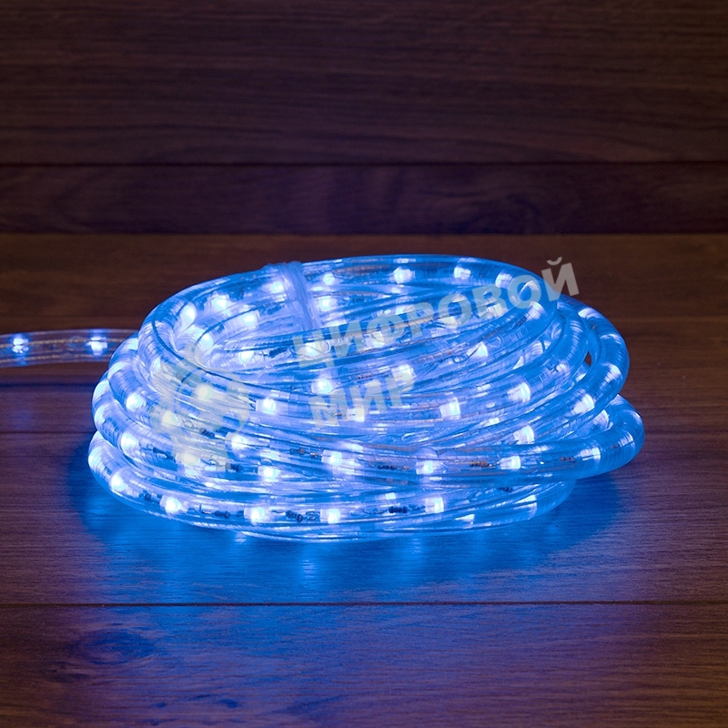 Дюралайт Neon-night LED, свечение с динамикой (2W) - RGb Ø13мм, 36LED/м, 14м