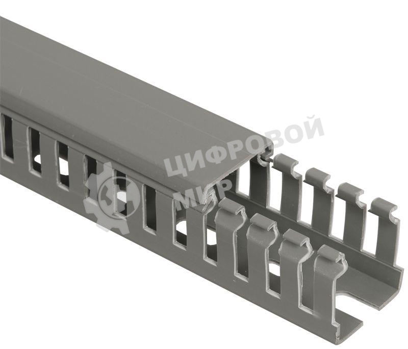 Кабель-канал перфорированный 60х40 L2000 ИМПАКТ серия М (7х11) IEK CKM50-060-040-1-K03
