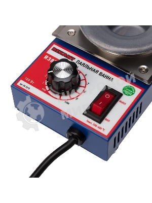 Паяльная ванна Rexant, модель R38F, 100 Вт, ø 38 мм, 200-480 °C, бессвинцовая