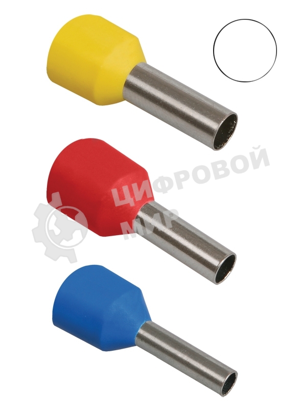 Наконечник-гильза изол. Е7508 (уп. 100 шт) ИЭК UGN10-C75-02-08