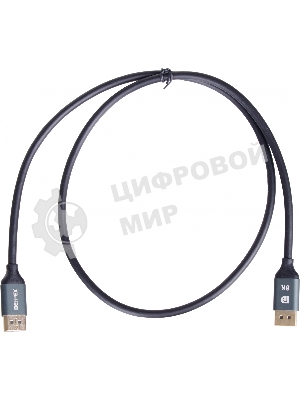 Кабель Ultra HD DisplayPort (m) DisplayPort (m) 1м черный пакет