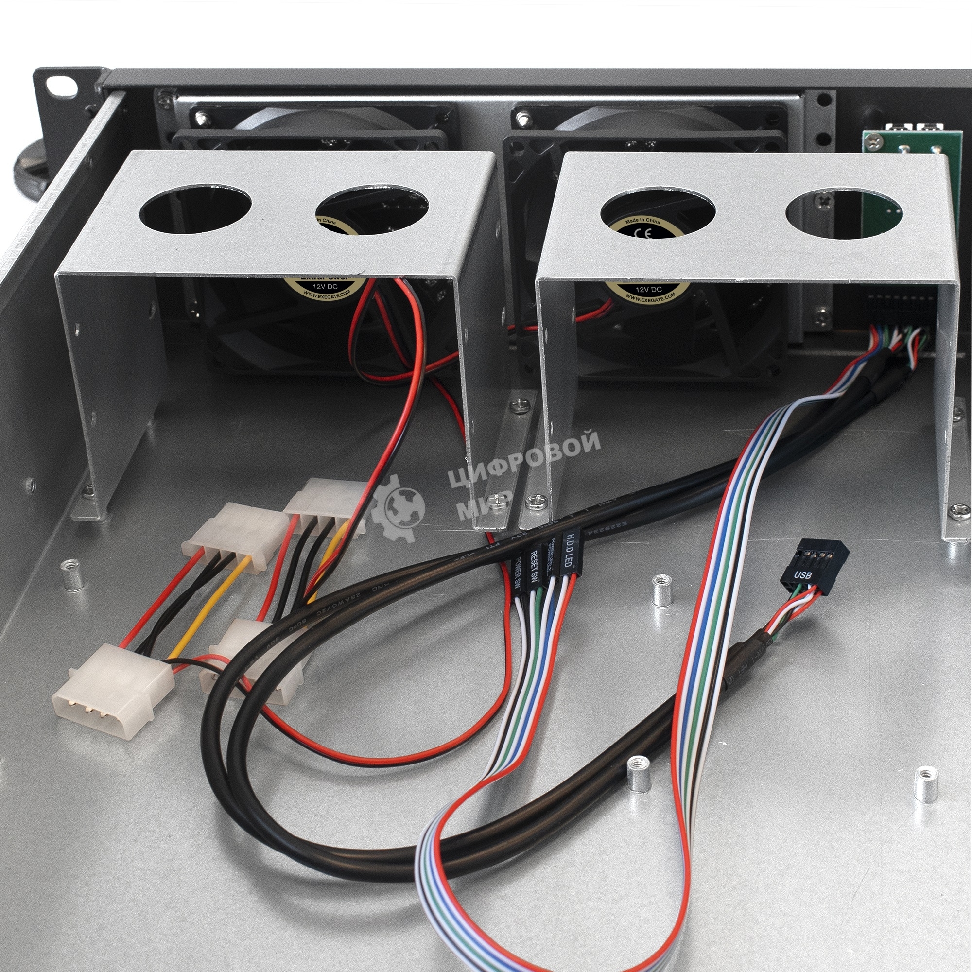 Серверный корпус ExeGate Pro 2U390-04 (RM 19