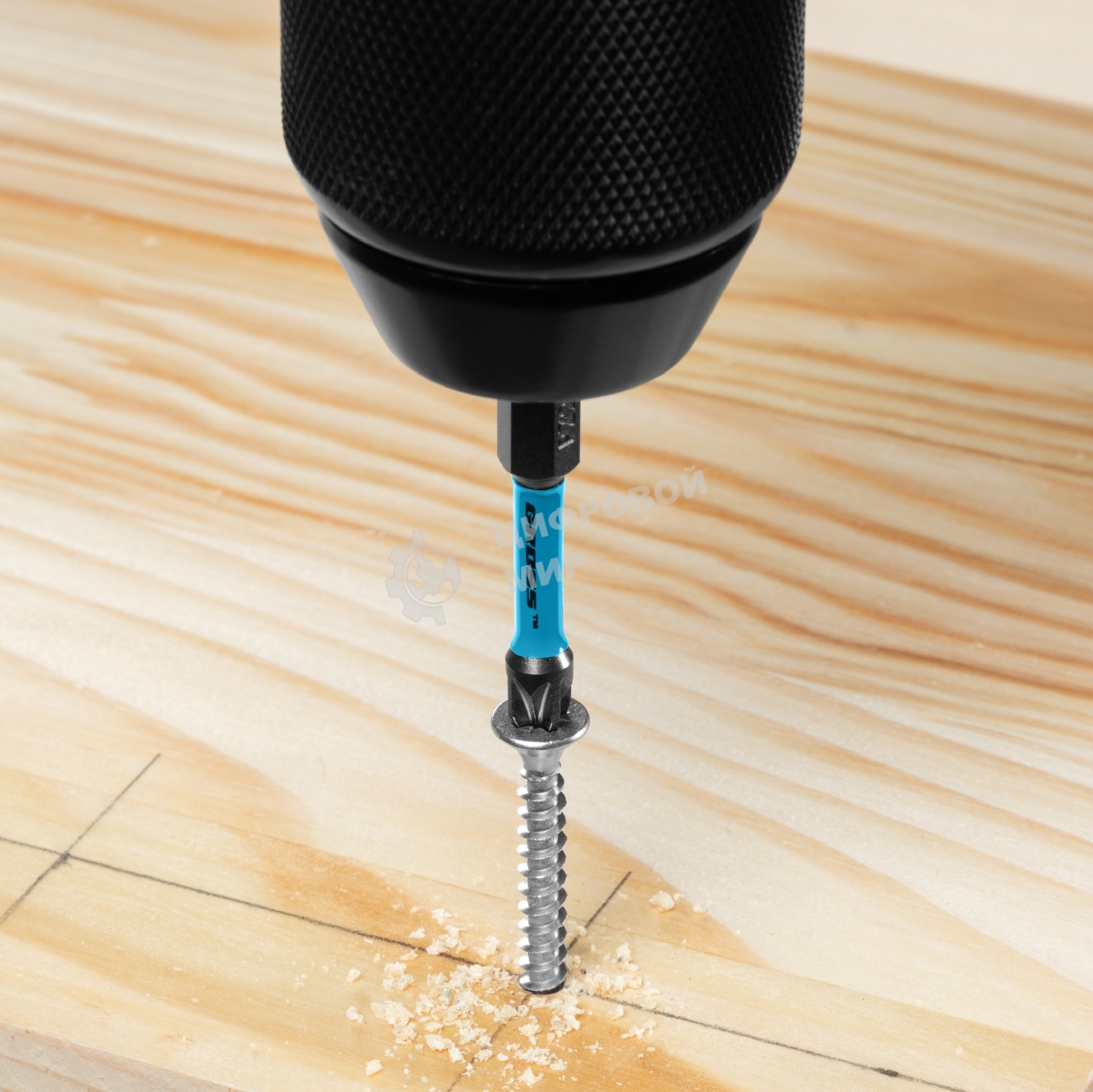 Набор бит торсионных Gross PZ2x50 мм, для ударных шуруповертов, 10 шт.